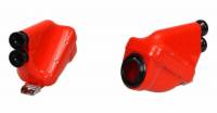 Silenziatore d'Aspirazione Modello ACTIVE 30mm, Colore Rosso/- Omologazione CIK/FIA 27/SA/24
