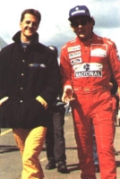 I. Ayrton Senna e Schumacher