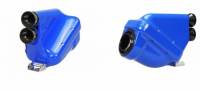 Silenziatore d'Aspirazione Modello ACTIVE 30mm, Colore Blu - Omologazione CIK/FIA 27/SA/24